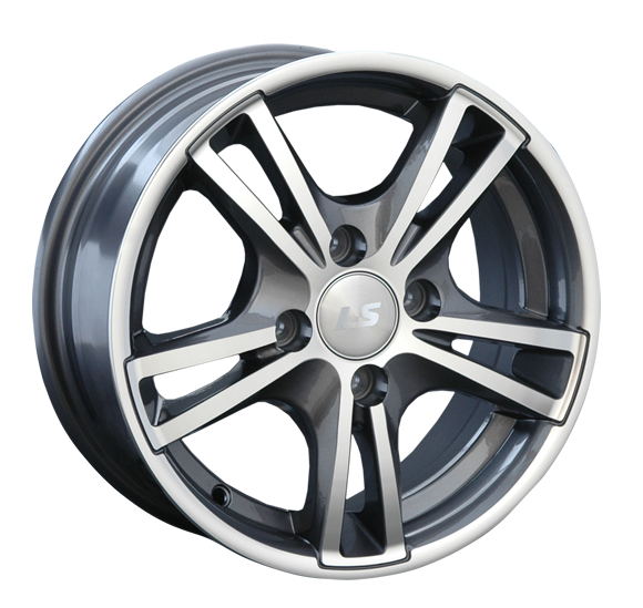 фото диска LS R14 ET35 DIA58,6 PCD:4/98 серебристый полированный