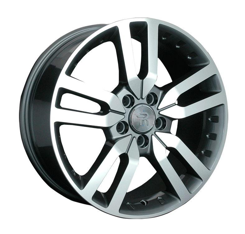 фото диска Replica Replay R17 ET55 DIA63,3 PCD:5/108 темно-серебристый с полировкой по лицевой части