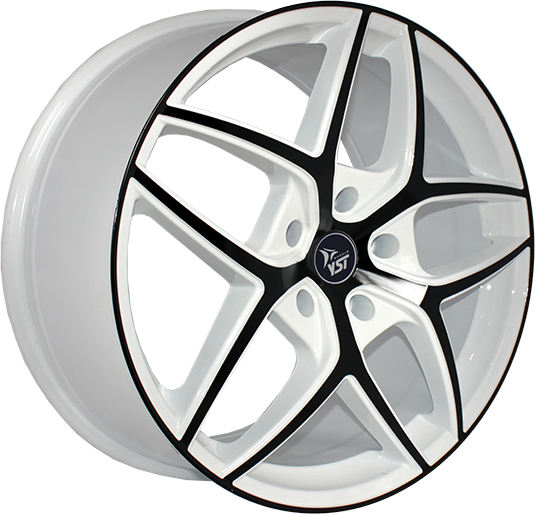 фото диска YST R20 ET35 DIA110,1 PCD:5/150 белый+черный