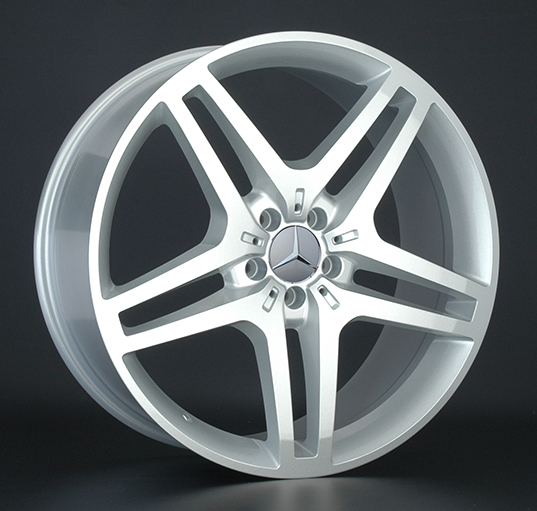 фото диска Replica LA R19 ET56 DIA66,6 PCD:5/112 серебристый полированный