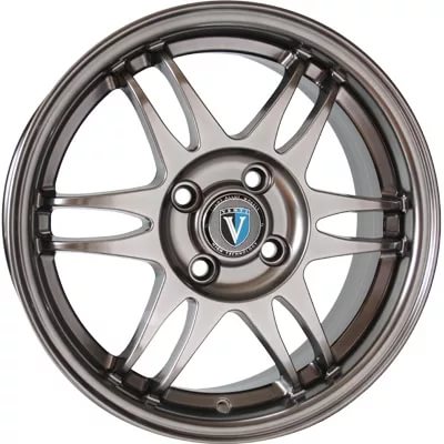 фото диска TECH-LINE R15 ET45 DIA60,1 PCD:4/100 серебро с полировкой по лицевой части