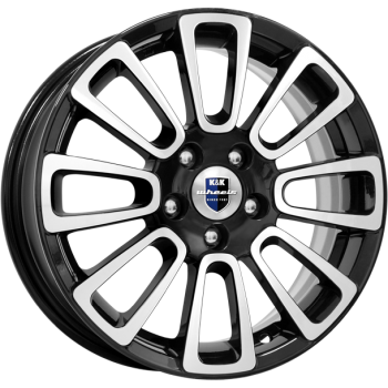 фото диска Rapid R15 ET40 DIA60,1 PCD:4/100 Чёрный глянцевый с полированной лицевой частью