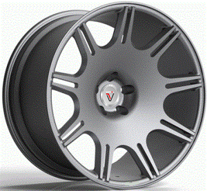 фото диска VISSOL R22 ET20 DIA71,6 PCD:5/115 БЛЕСТЯШИЙ ГРАФИТОВЫЙ