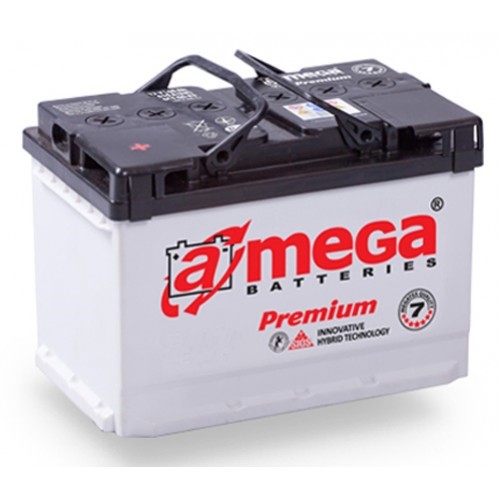 фото акб A-MEGA Premium 6СТ-60 АчА 
 обратная