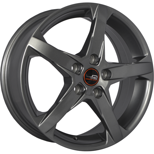 фото диска Replica LA R16 ET50 DIA63,3 PCD:5/108 насыщенный темно-серебристый
