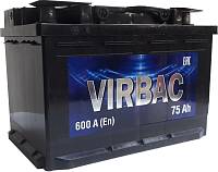  Аккумулятор VIRBAC 75 Ач 600 А прямая полярность
