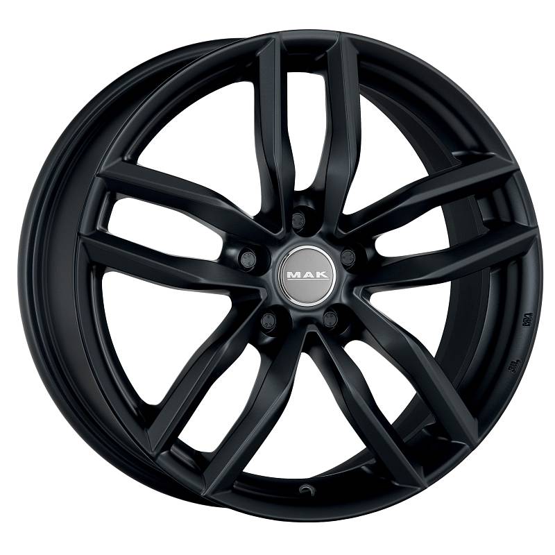 фото диска MAK R18 ET39 DIA66,45 PCD:5/112 Чёрный матовый